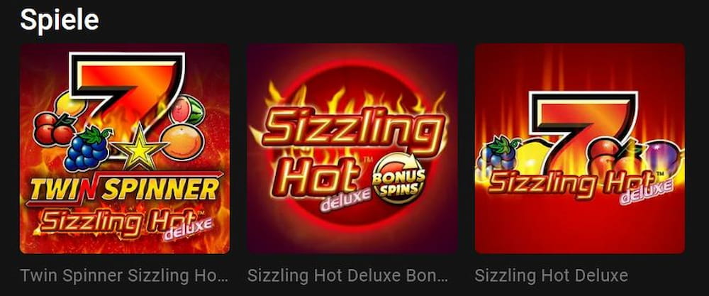 Sizzling Hot Deluxe